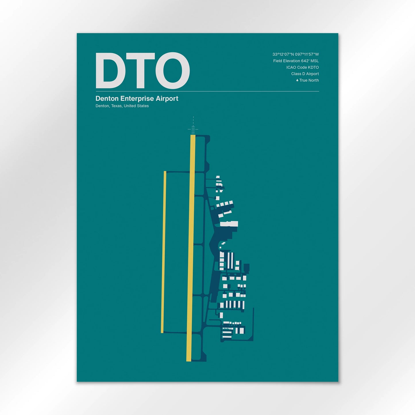 DTO Airport Diagram