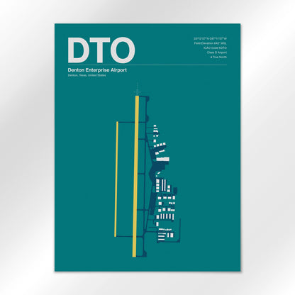 DTO Airport Diagram