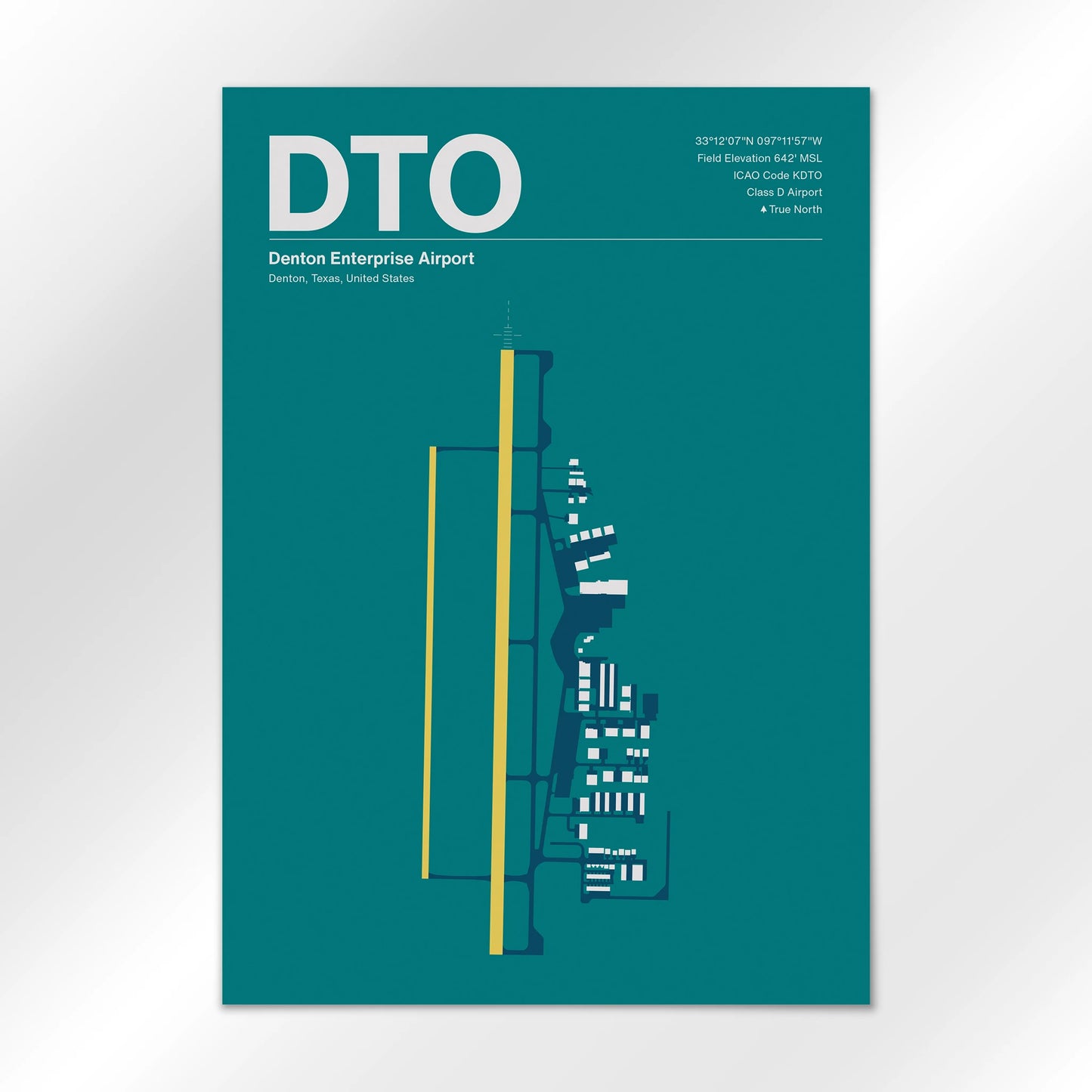 DTO Airport Diagram