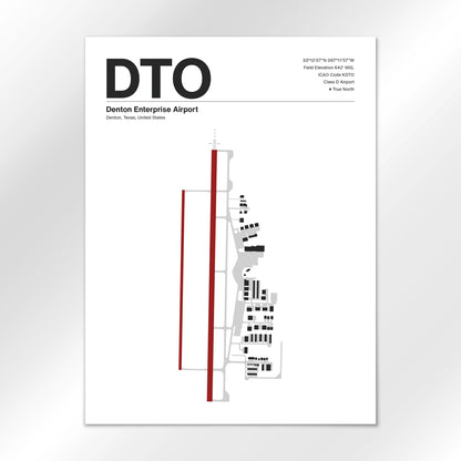 DTO Airport Diagram