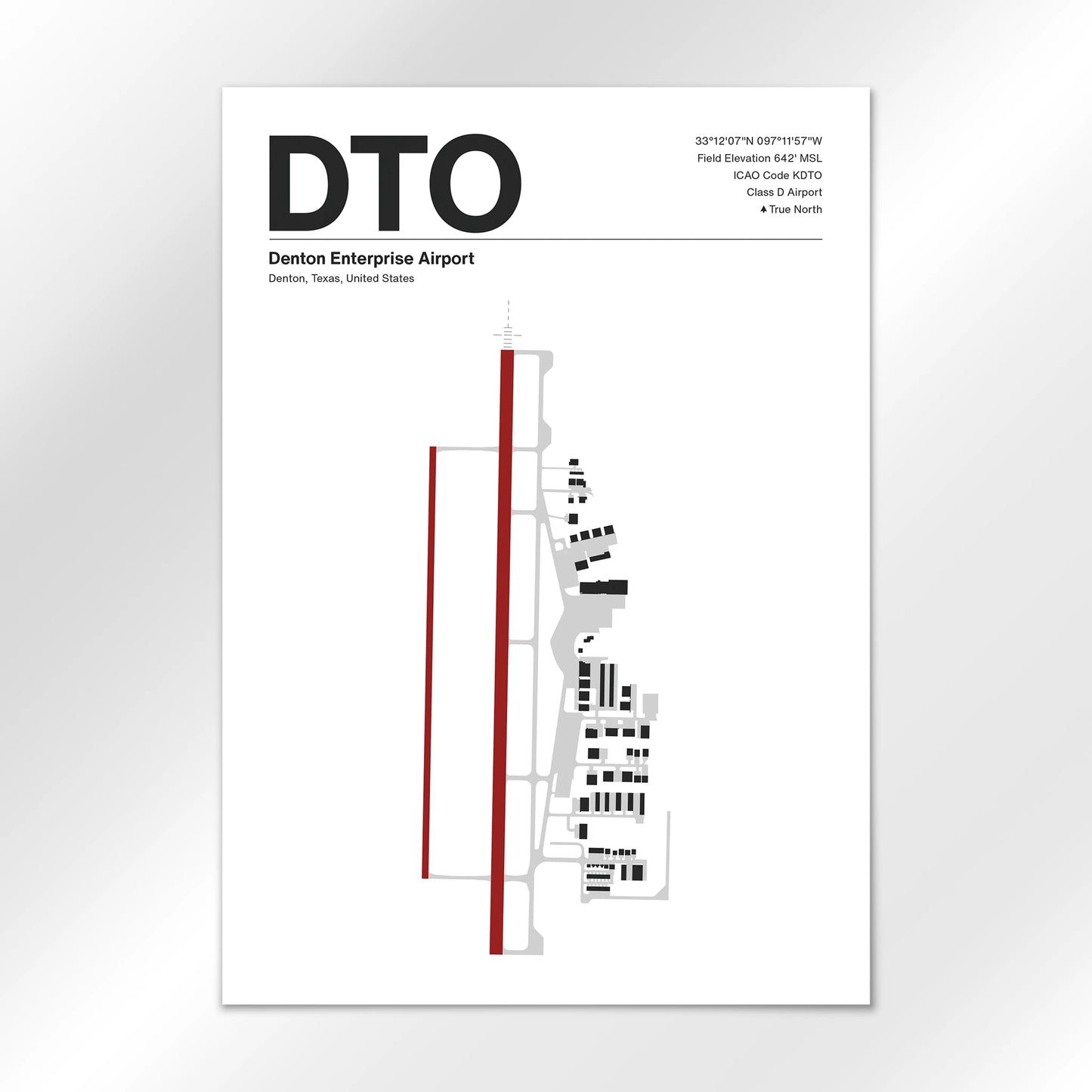 DTO Airport Diagram