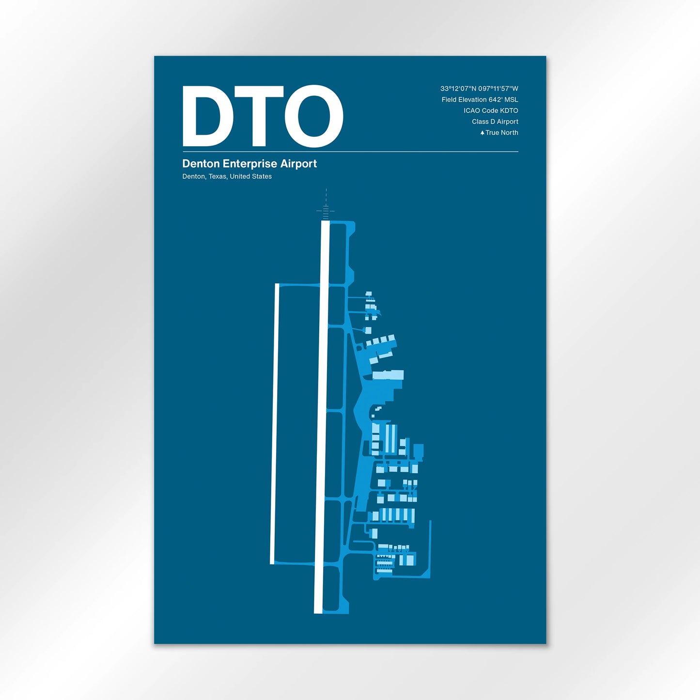 DTO Airport Diagram