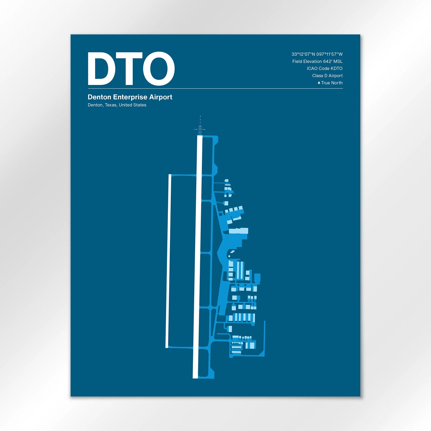 DTO Airport Diagram