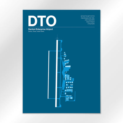 DTO Airport Diagram
