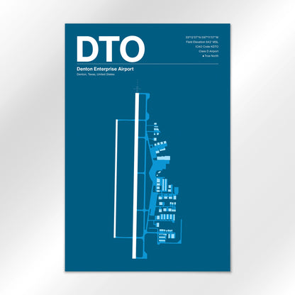 DTO Airport Diagram