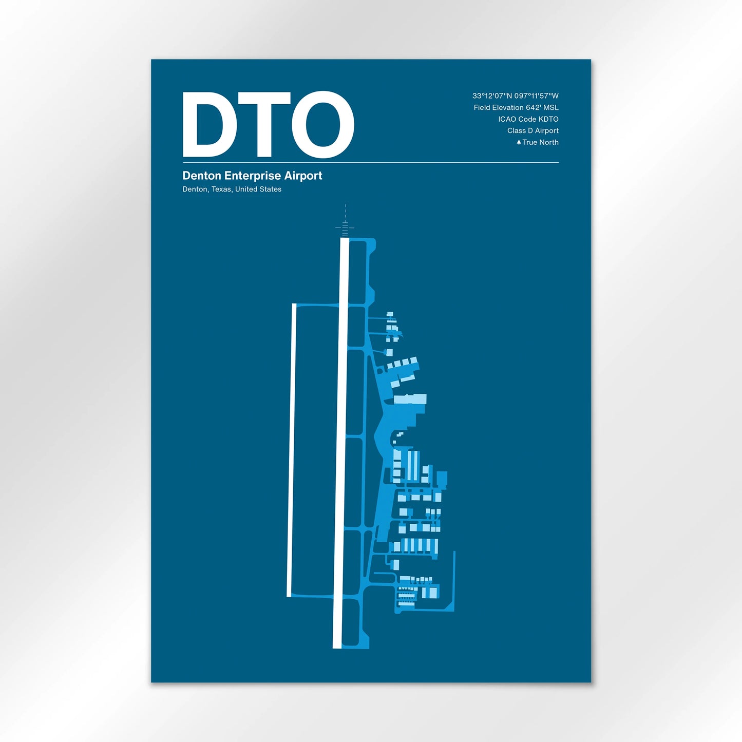 DTO Airport Diagram
