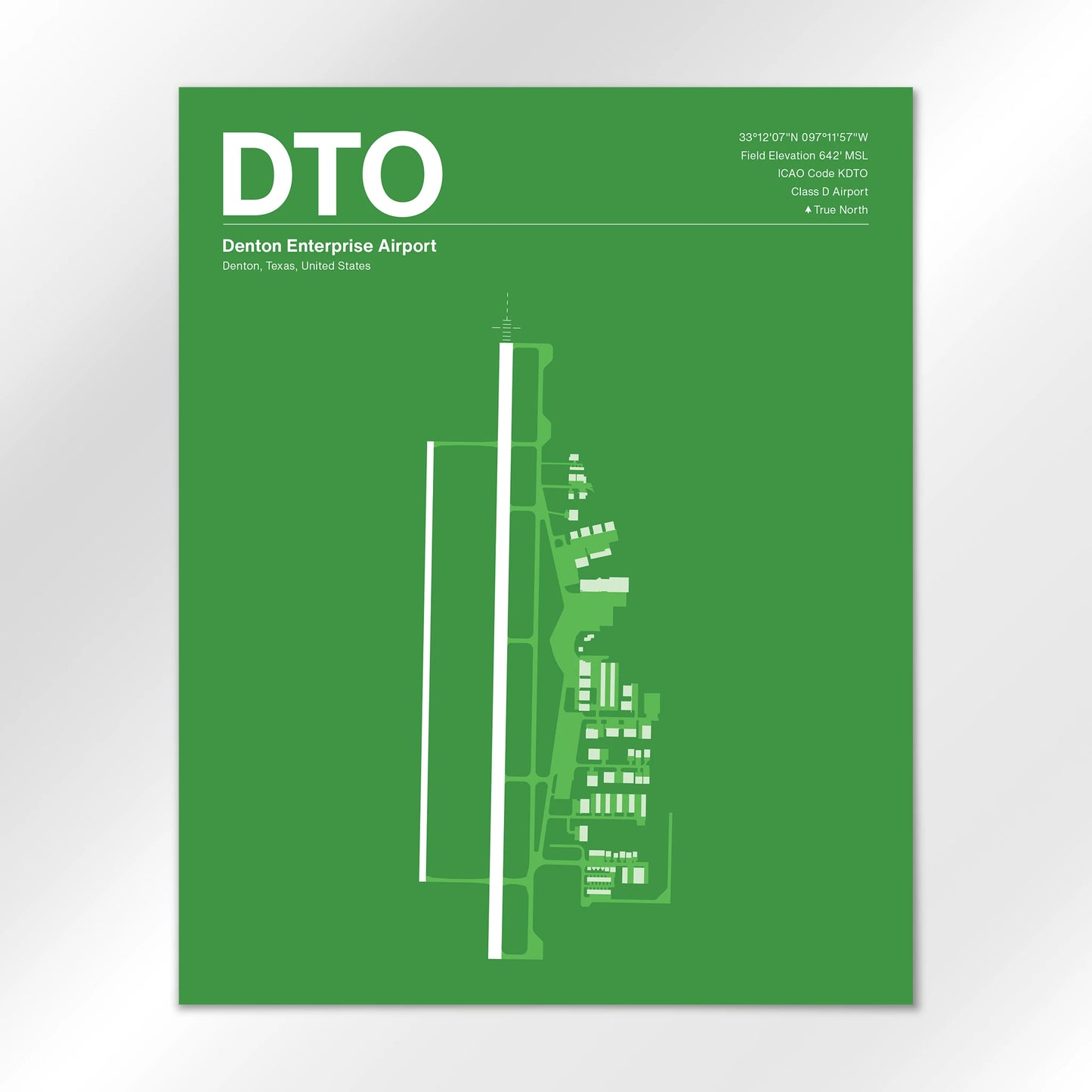 DTO Airport Diagram