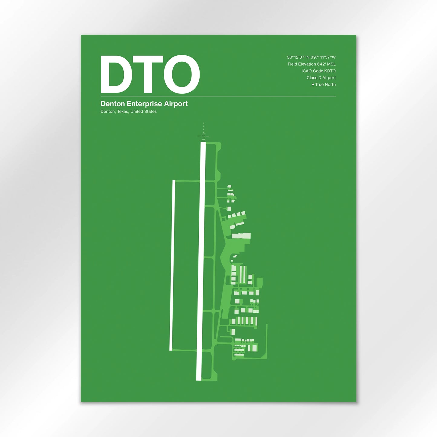 DTO Airport Diagram