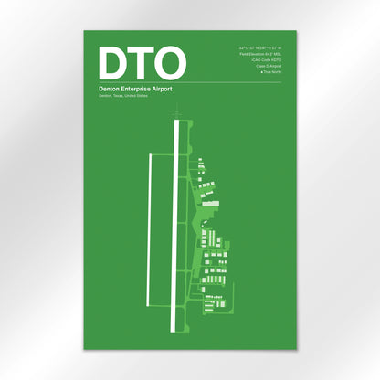 DTO Airport Diagram