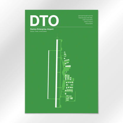 DTO Airport Diagram
