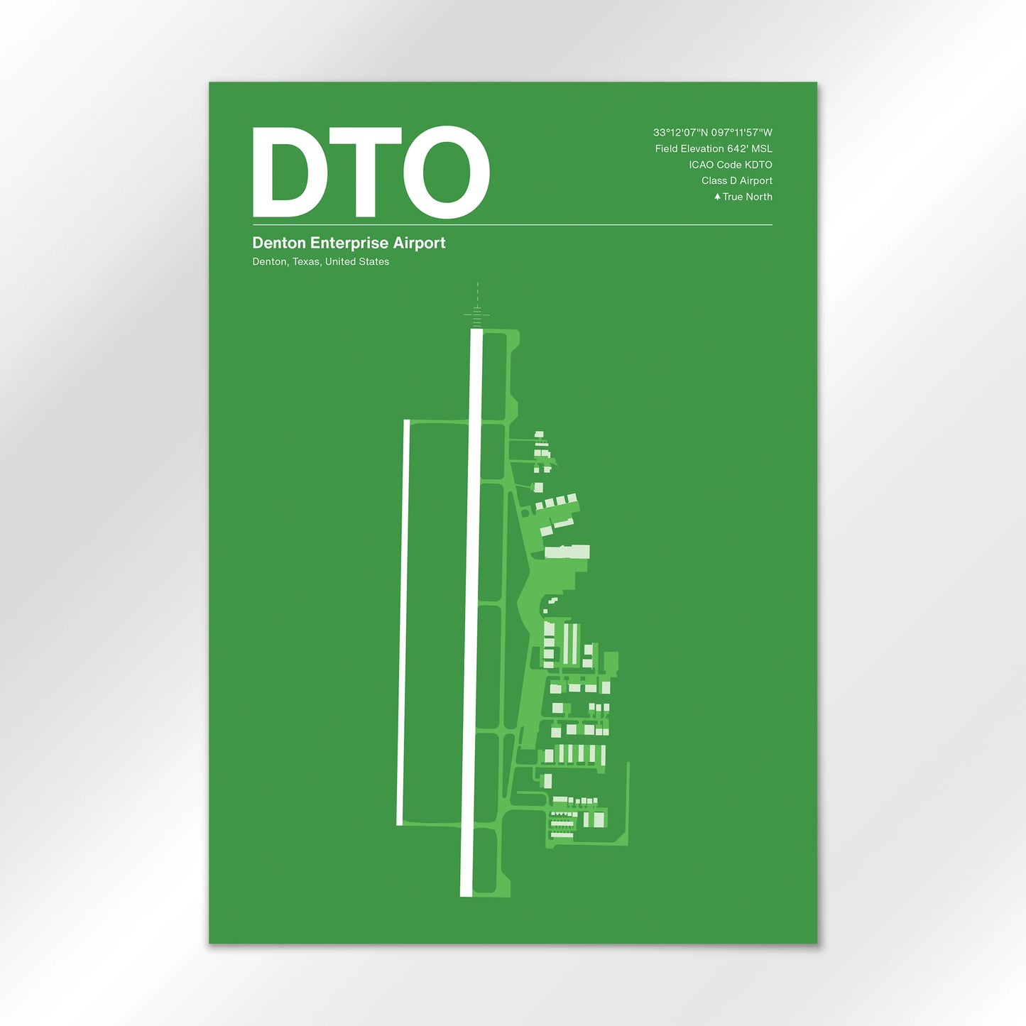 DTO Airport Diagram