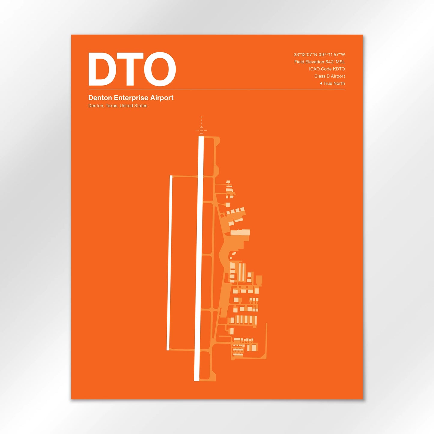 DTO Airport Diagram