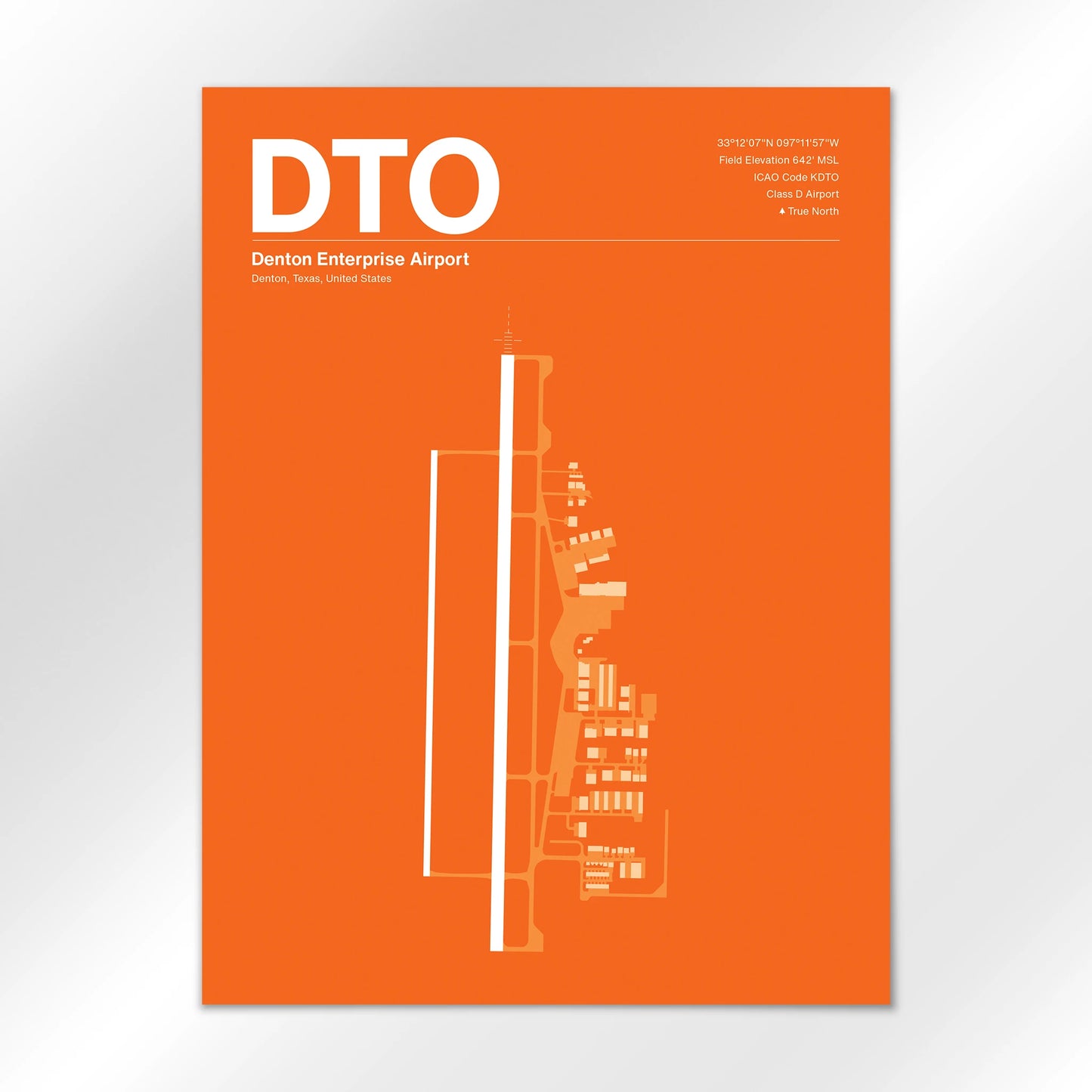 DTO Airport Diagram