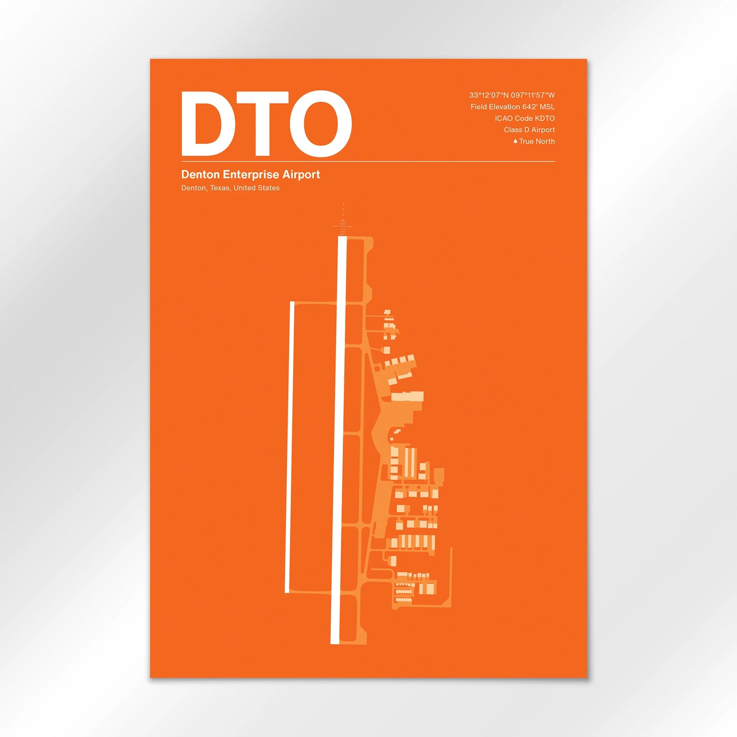 DTO Airport Diagram