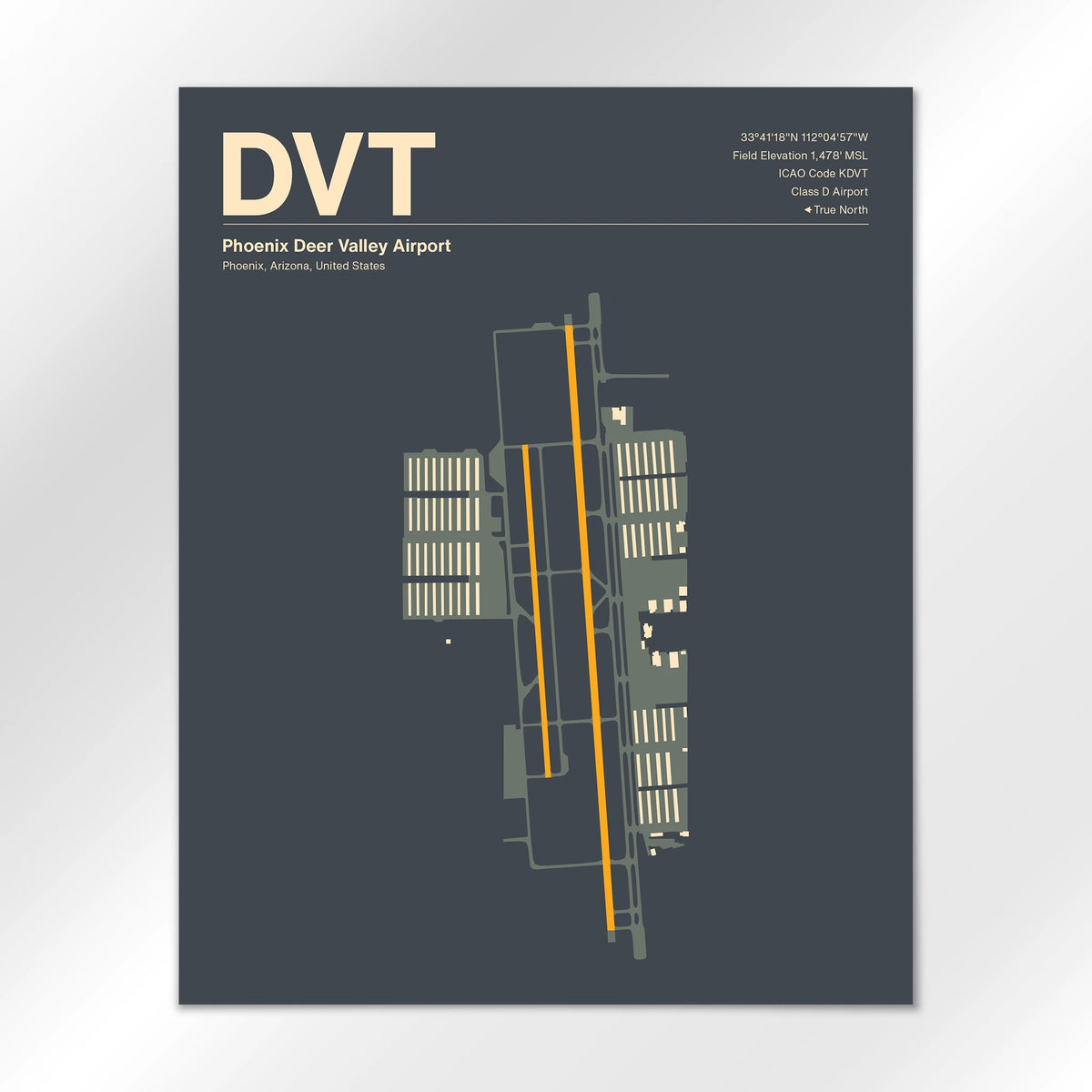 DVT Airport Diagram