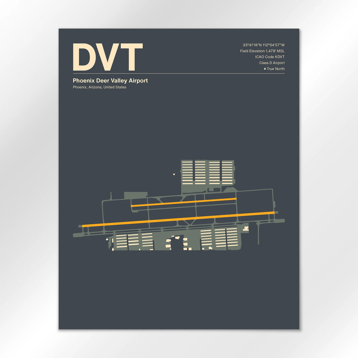 DVT Airport Diagram
