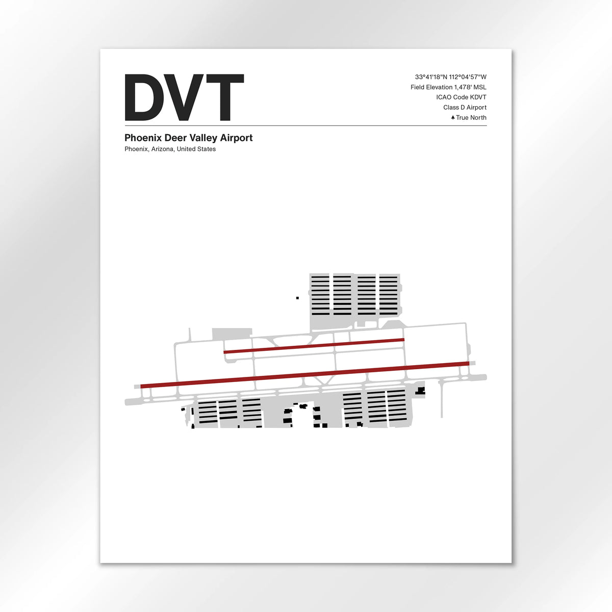 DVT Airport Diagram
