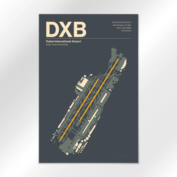 DXB Airport Diagram