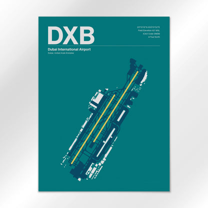 DXB Airport Diagram