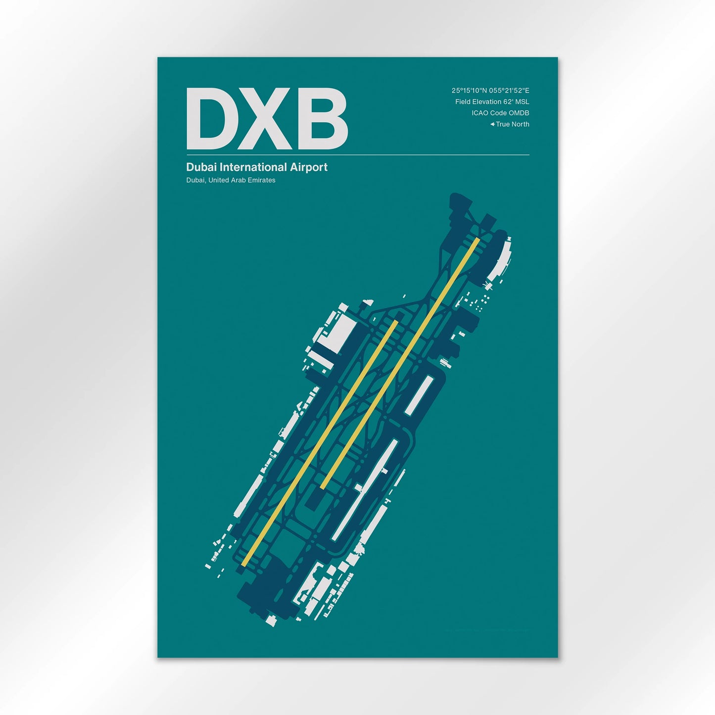 DXB Airport Diagram