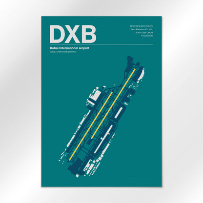 DXB Airport Diagram