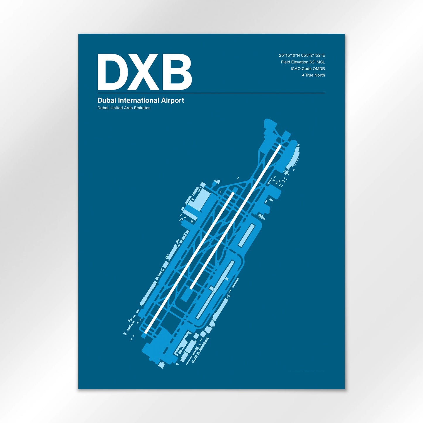 DXB Airport Diagram