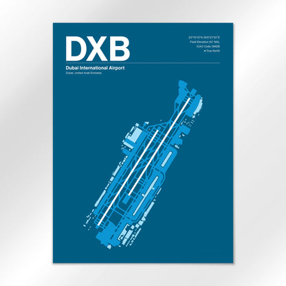 DXB Airport Diagram