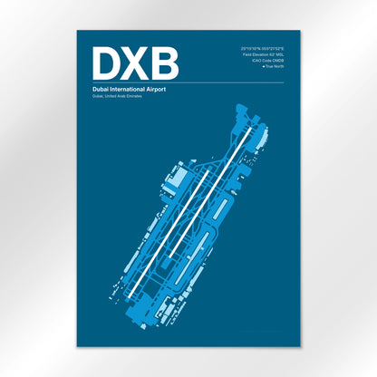 DXB Airport Diagram