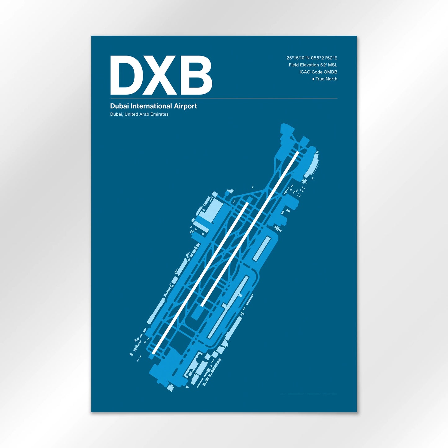DXB Airport Diagram