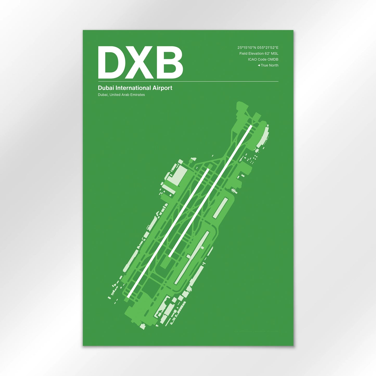 DXB Airport Diagram