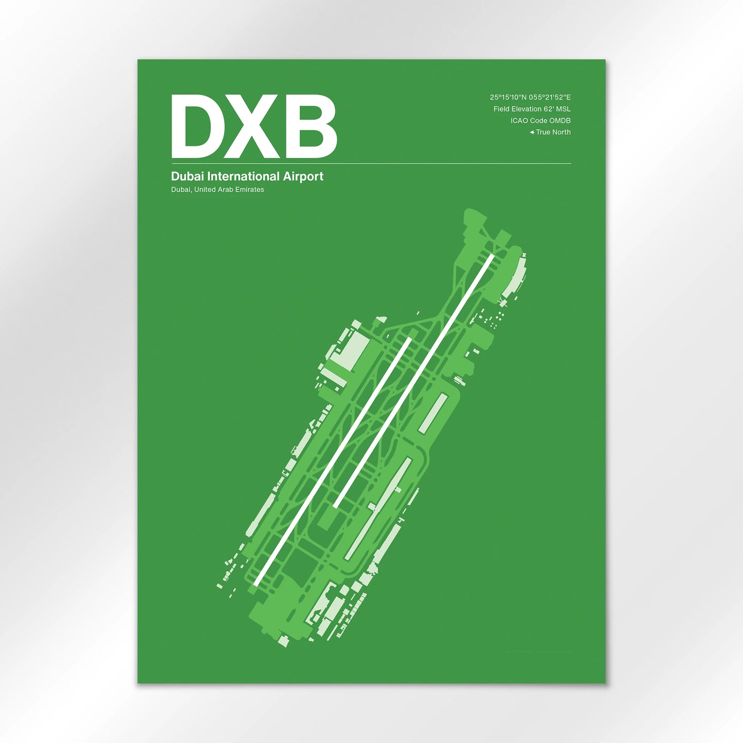DXB Airport Diagram