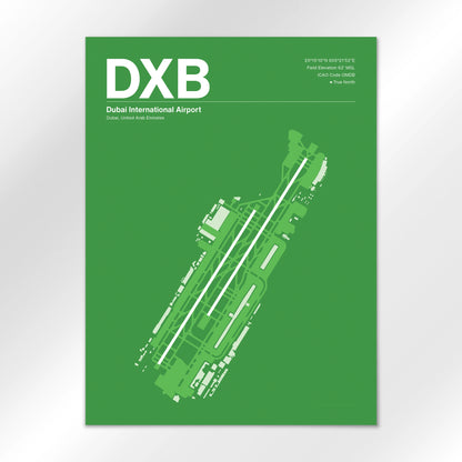 DXB Airport Diagram