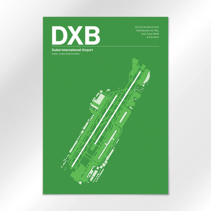 DXB Airport Diagram