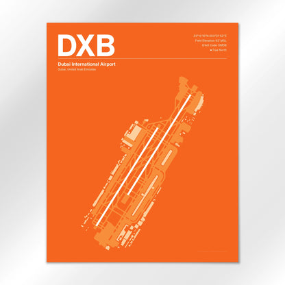 DXB Airport Diagram