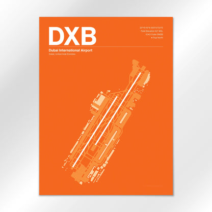 DXB Airport Diagram
