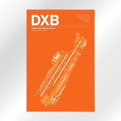 DXB Airport Diagram