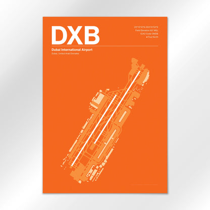 DXB Airport Diagram