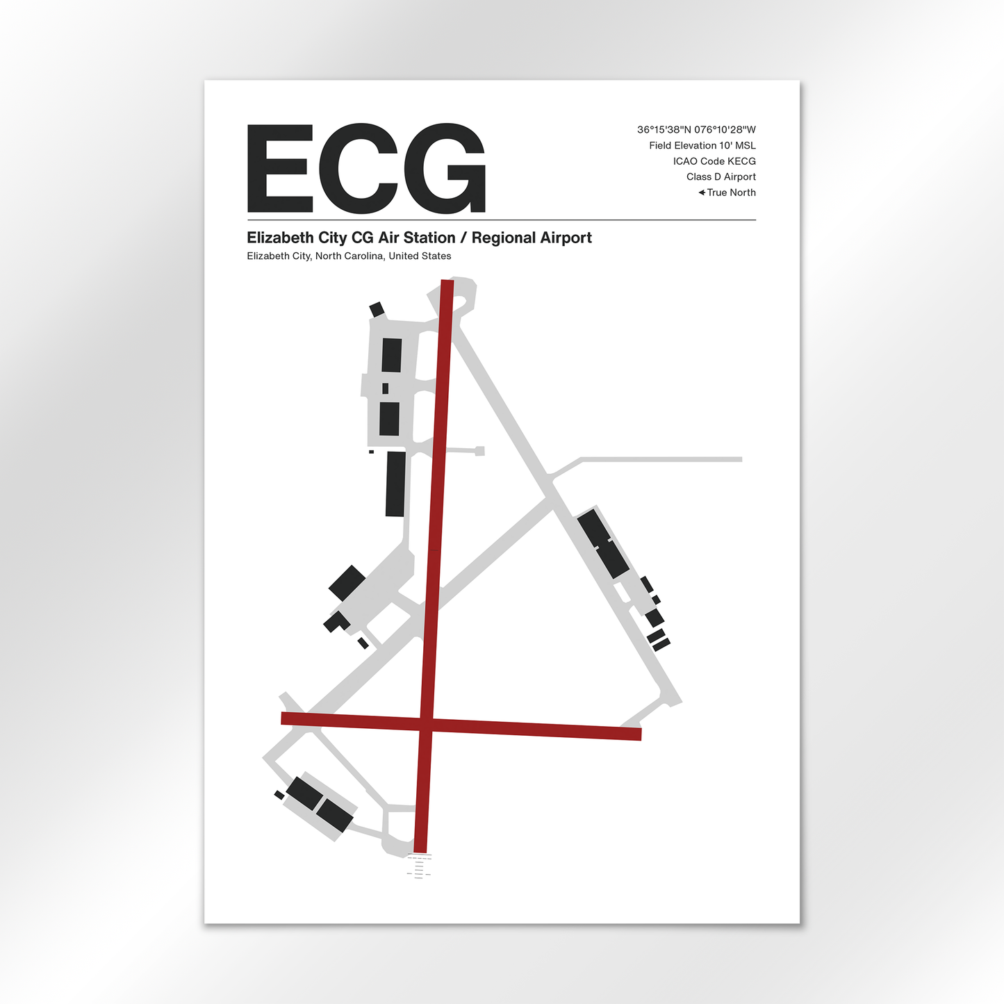 ECG Airport Diagram