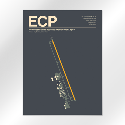 ECP Airport Diagram