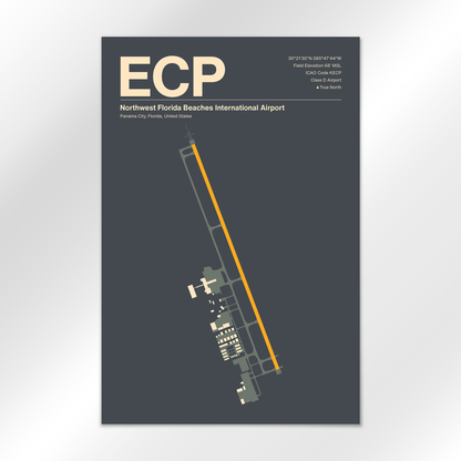 ECP Airport Diagram