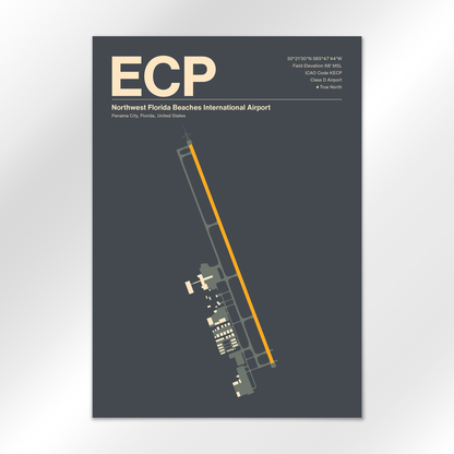 ECP Airport Diagram