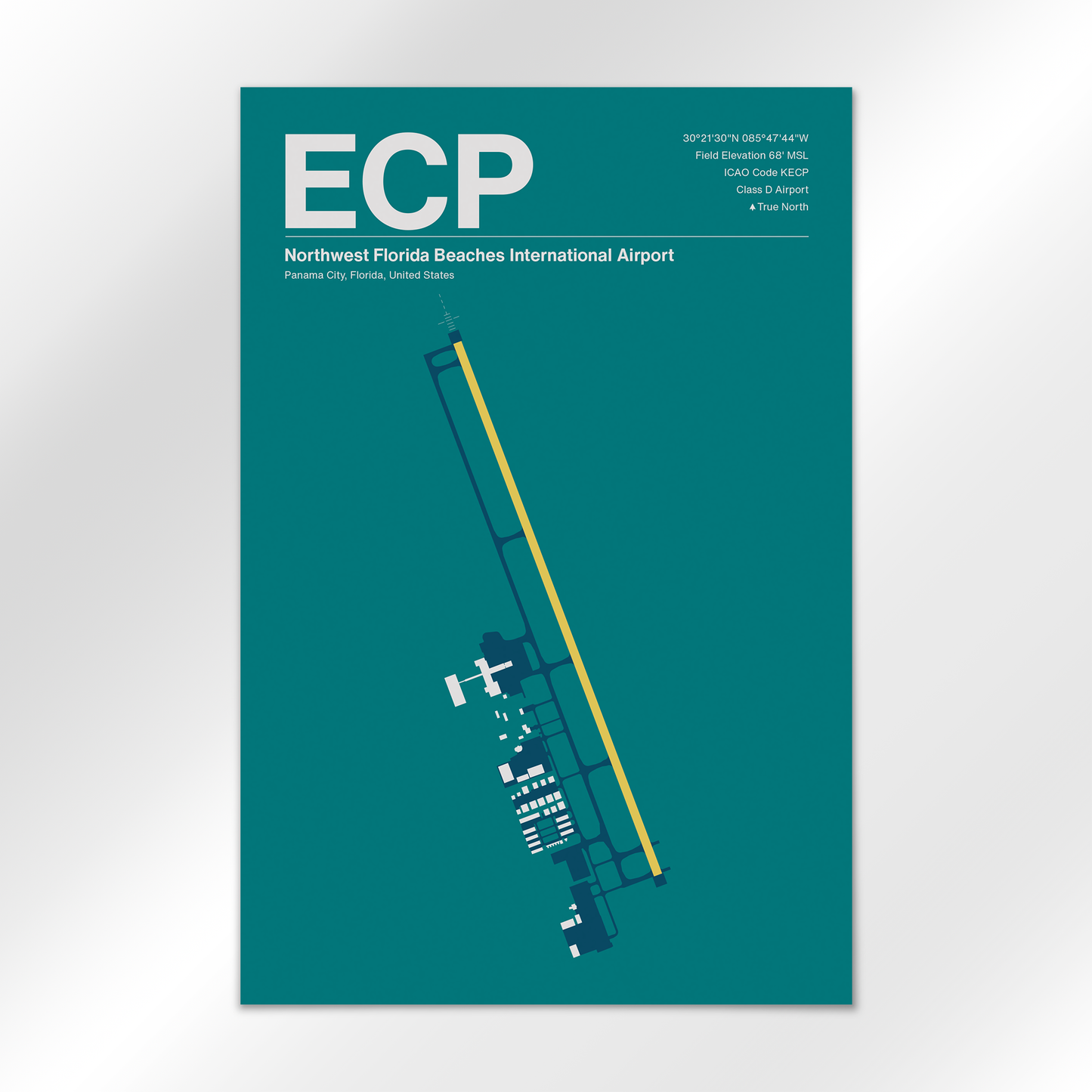 ECP Airport Diagram