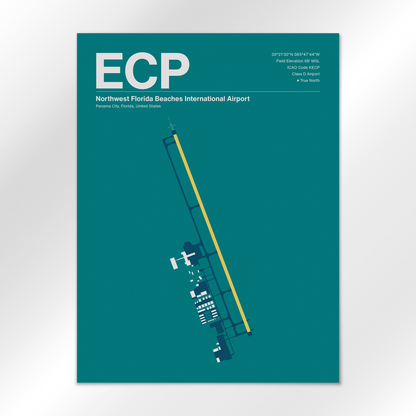 ECP Airport Diagram