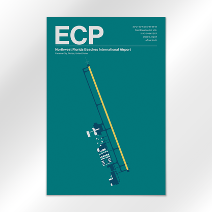 ECP Airport Diagram