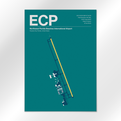 ECP Airport Diagram