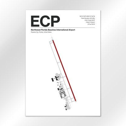 ECP Airport Diagram