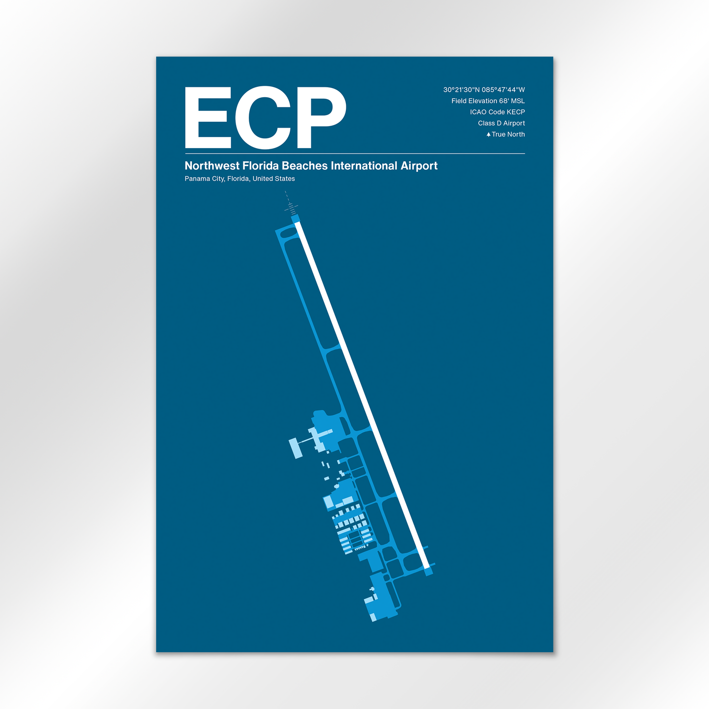 ECP Airport Diagram