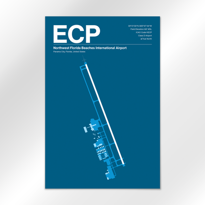 ECP Airport Diagram