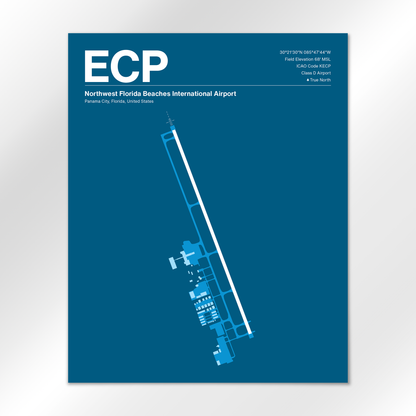 ECP Airport Diagram