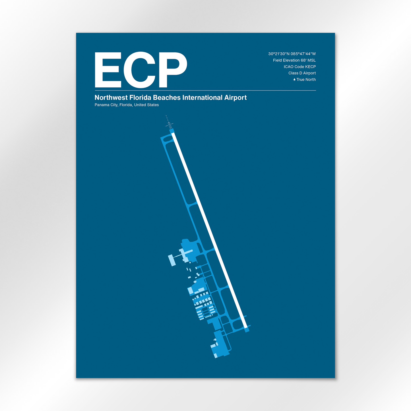 ECP Airport Diagram